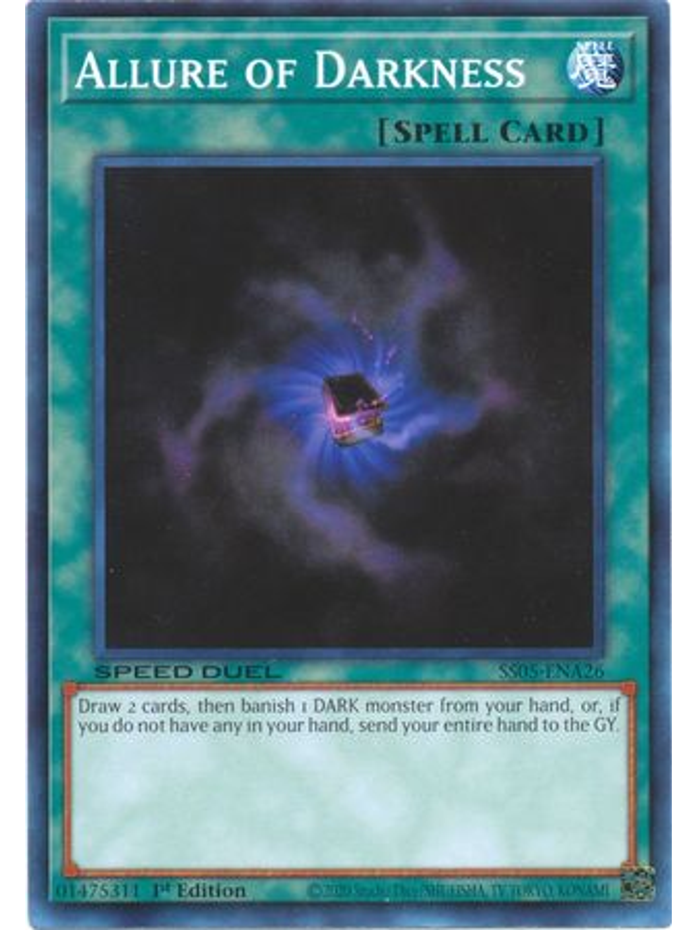 Allure of Darkness - SS05-ENA26 - Common 1st Edition 1