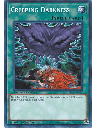 Creeping Darkness - SS05-ENA27 - Common 1st Edition