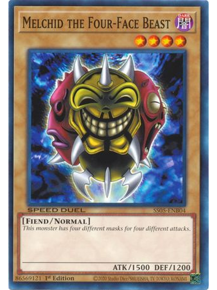 Melchid the Four-Face Beast - SS05-ENB04 - Common 1st Edition 1