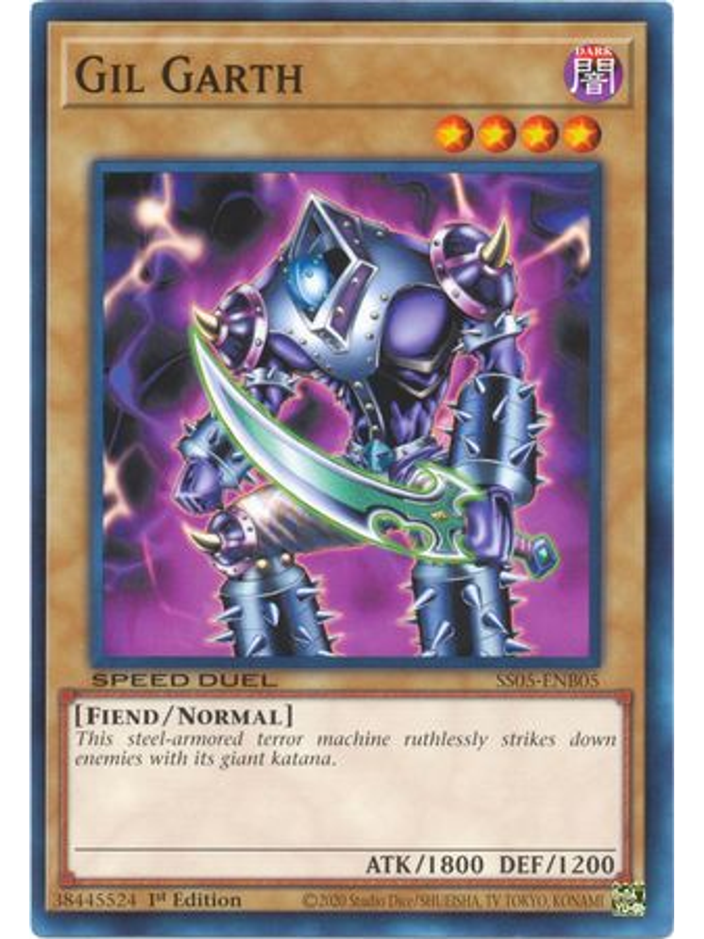 Gil Garth - SS05-ENB05 - Common 1st Edition 1