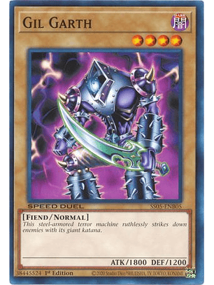 Gil Garth - SS05-ENB05 - Common 1st Edition