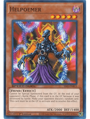 Helpoemer - SS05-ENB13 - Common 1st Edition