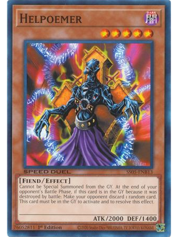 Helpoemer - SS05-ENB13 - Common 1st Edition 1