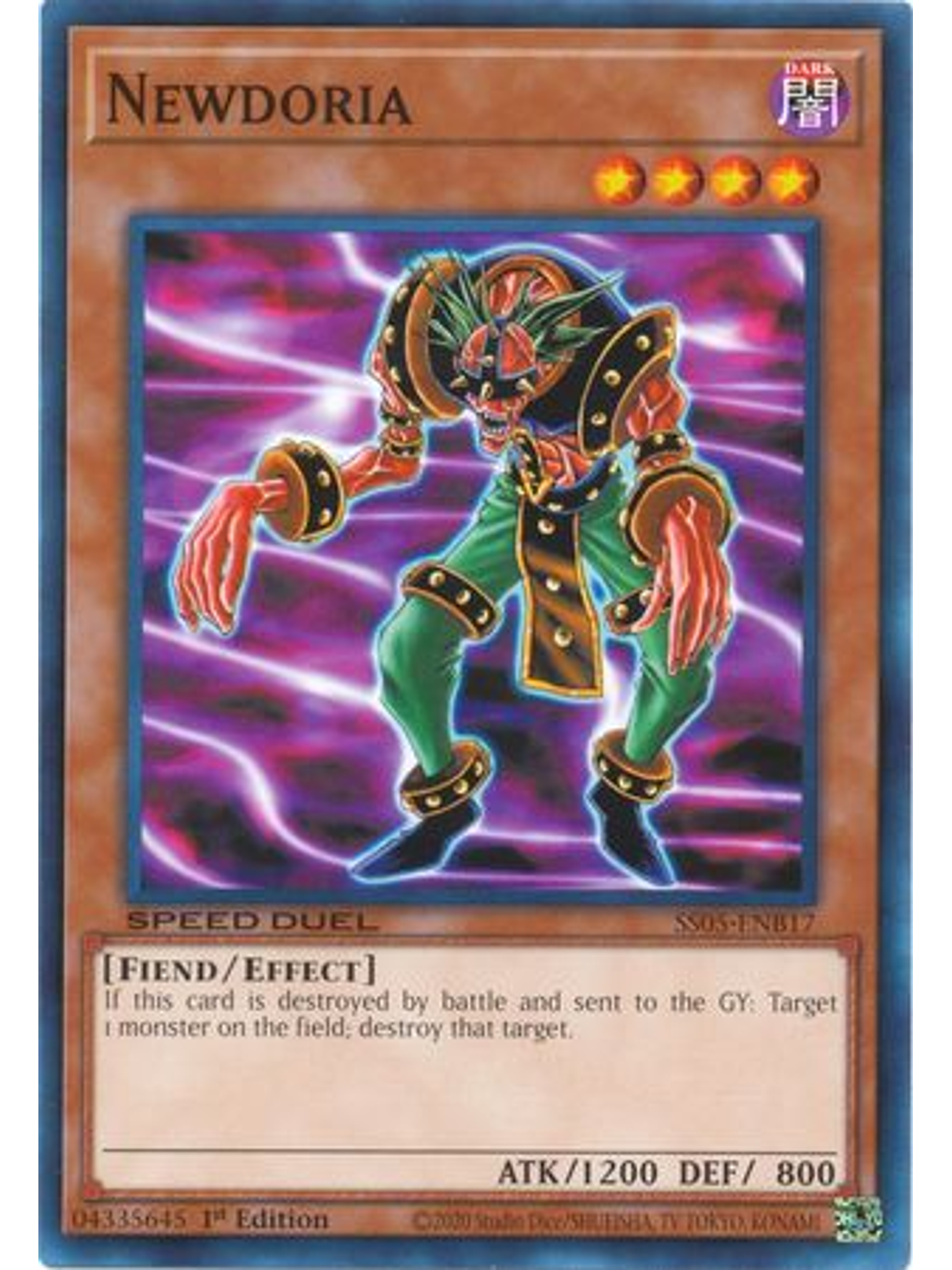 Newdoria - SS05-ENB17 - Common 1st Edition 1