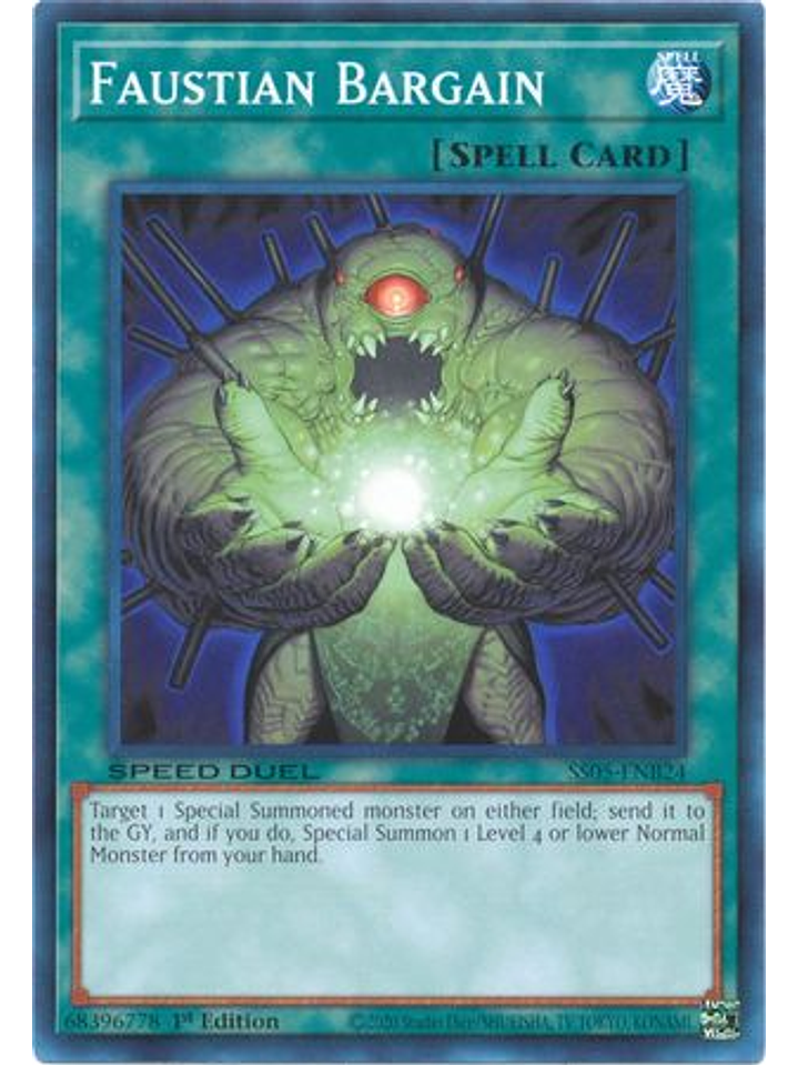 Faustian Bargain - SS05-ENB24 - Common 1st Edition 1