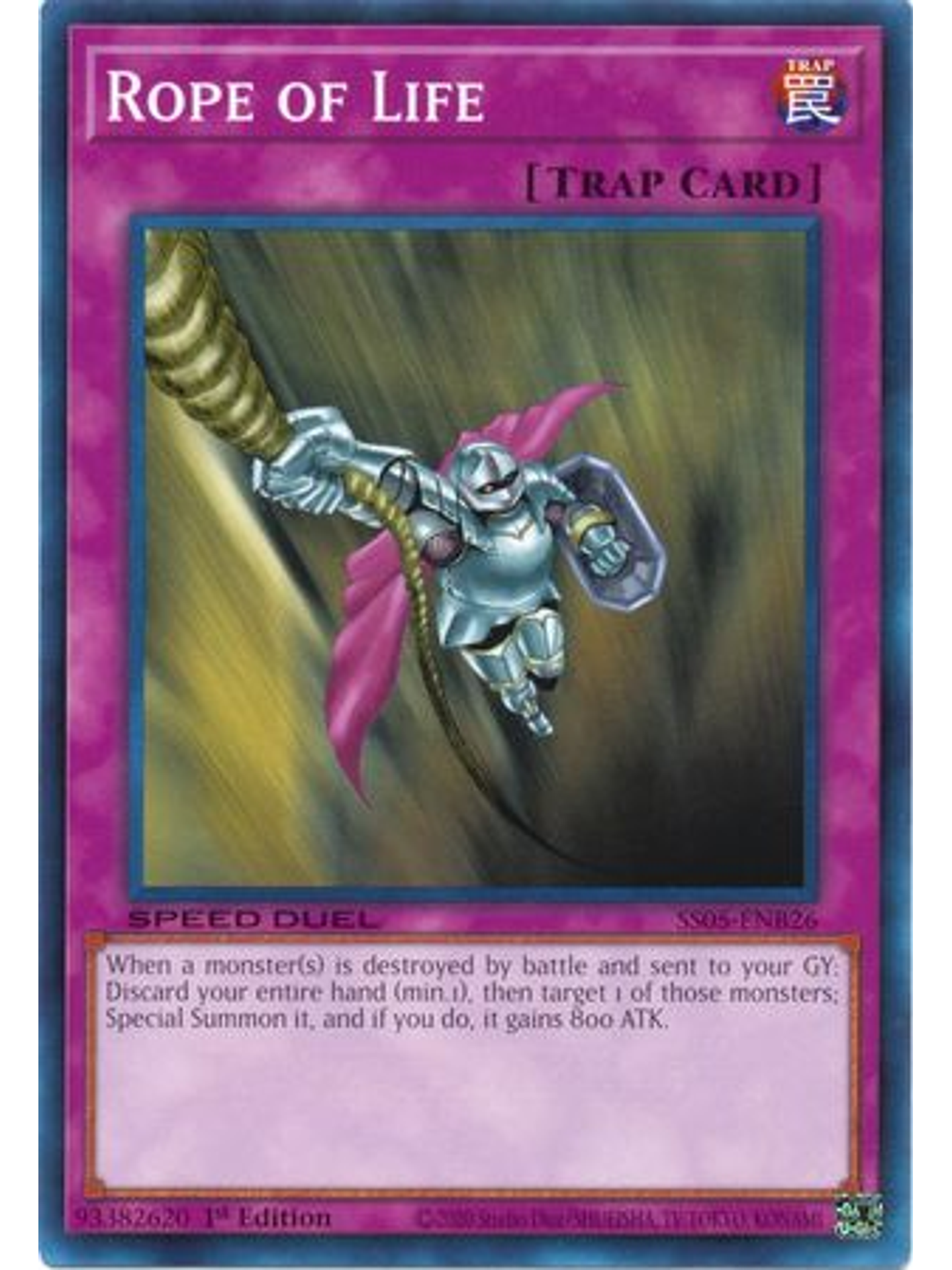 Rope of Life - SS05-ENB26 - Common 1st Edition 1