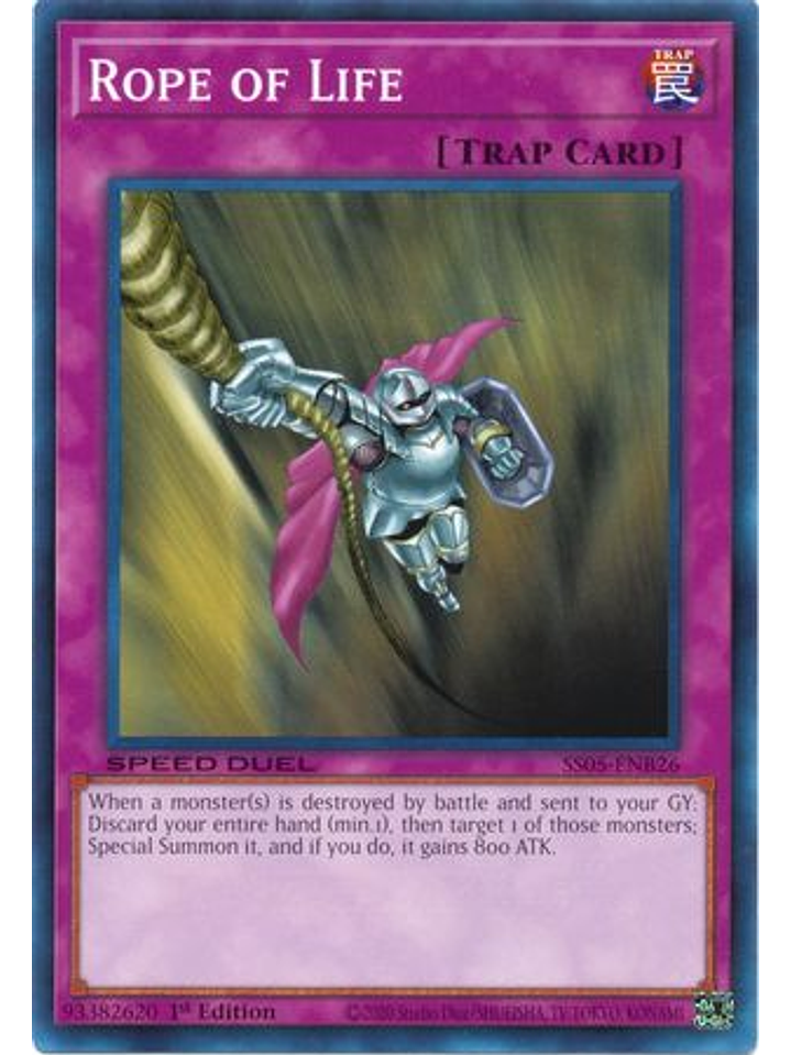 Rope of Life - SS05-ENB26 - Common 1st Edition 1