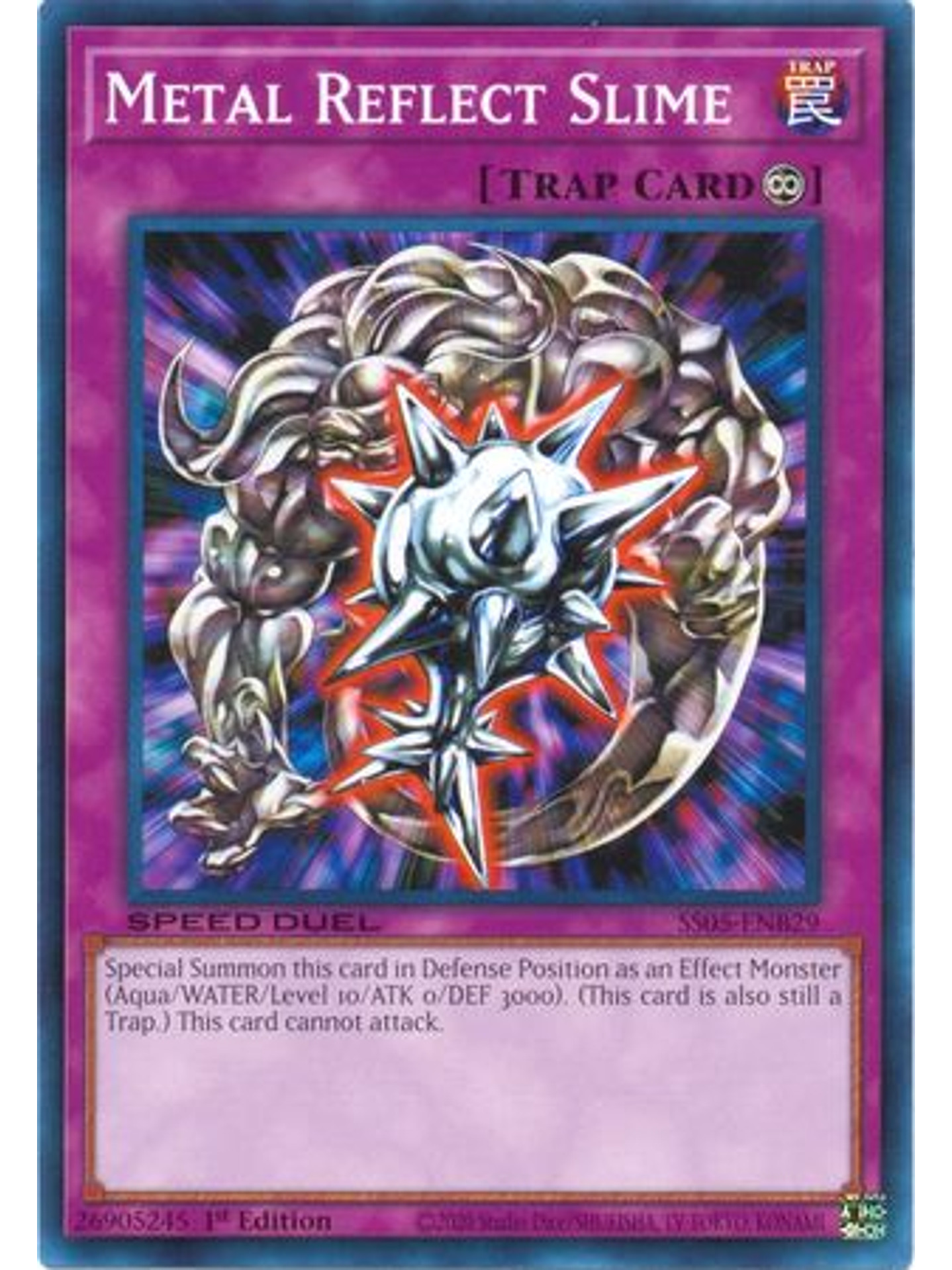 Metal Reflect Slime - SS05-ENB29 - Common 1st Edition 1