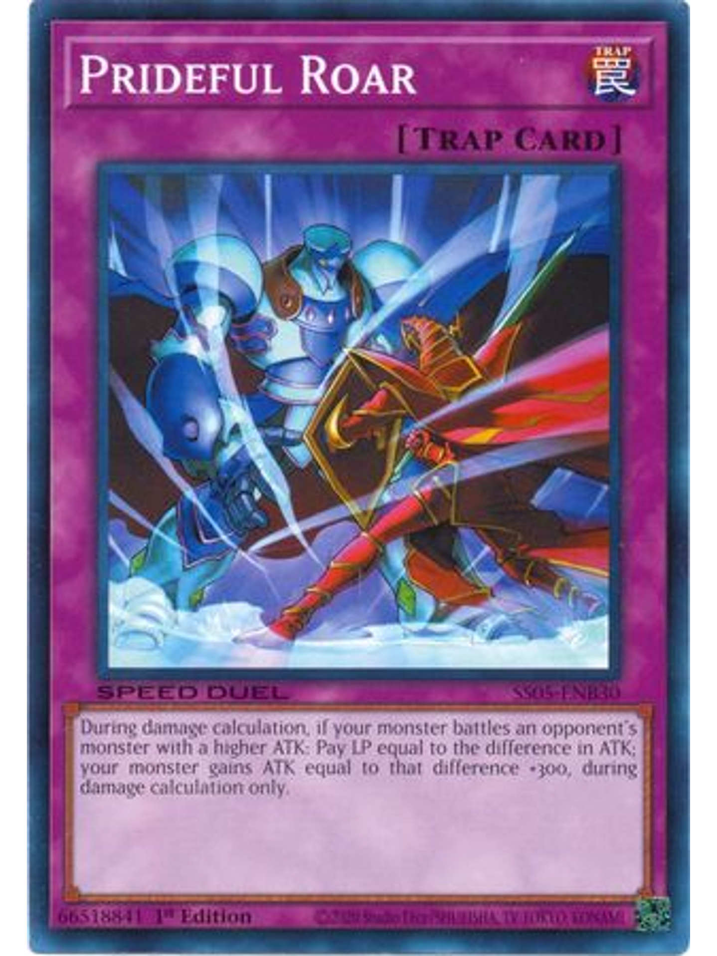 Prideful Roar - SS05-ENB30 - Common 1st Edition 1