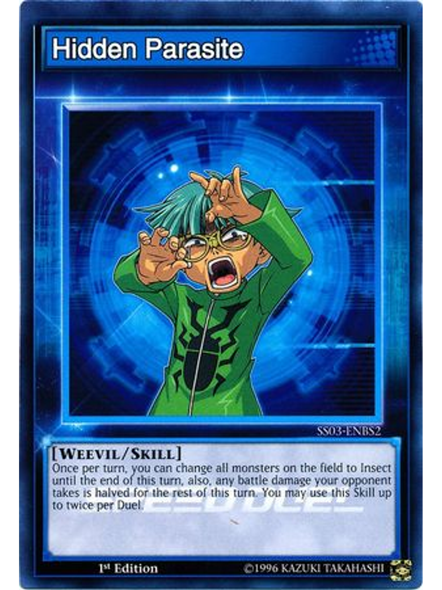 Hidden Parasite - SS03-ENBS2 - Common 1st Edition 1