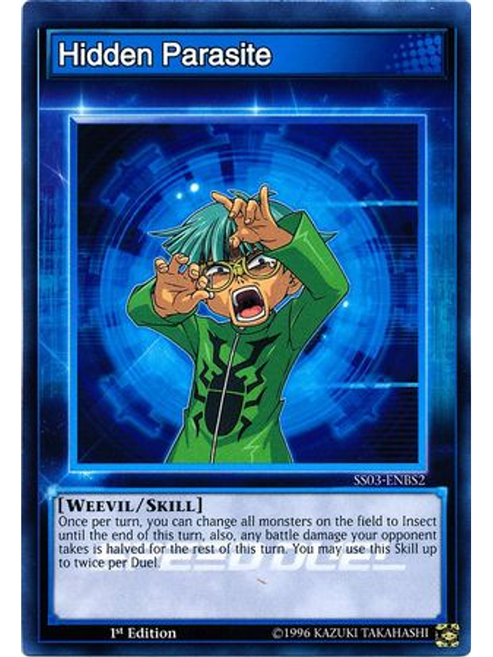 Hidden Parasite - SS03-ENBS2 - Common 1st Edition 1