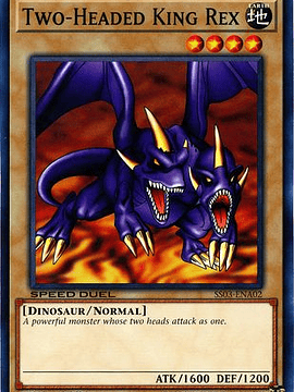 Two-Headed King Rex - SS03-ENA02 - Common 1st Edition