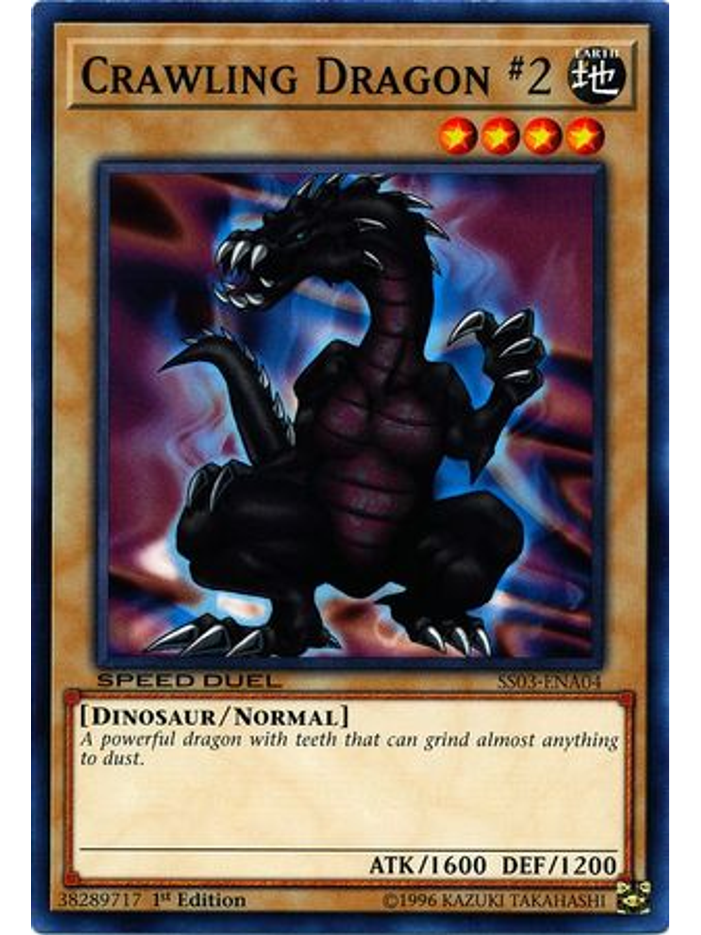 Crawling Dragon #2 - SS03-ENA04 - Common 1st Edition 1