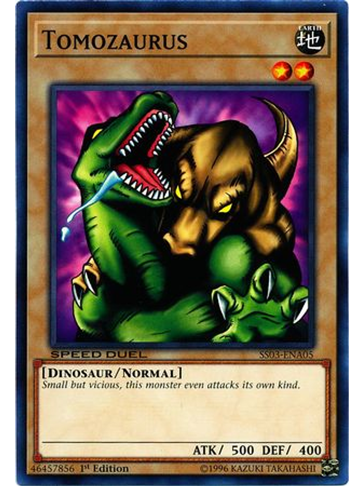 Tomozaurus - SS03-ENA05 - Common 1st Edition 1
