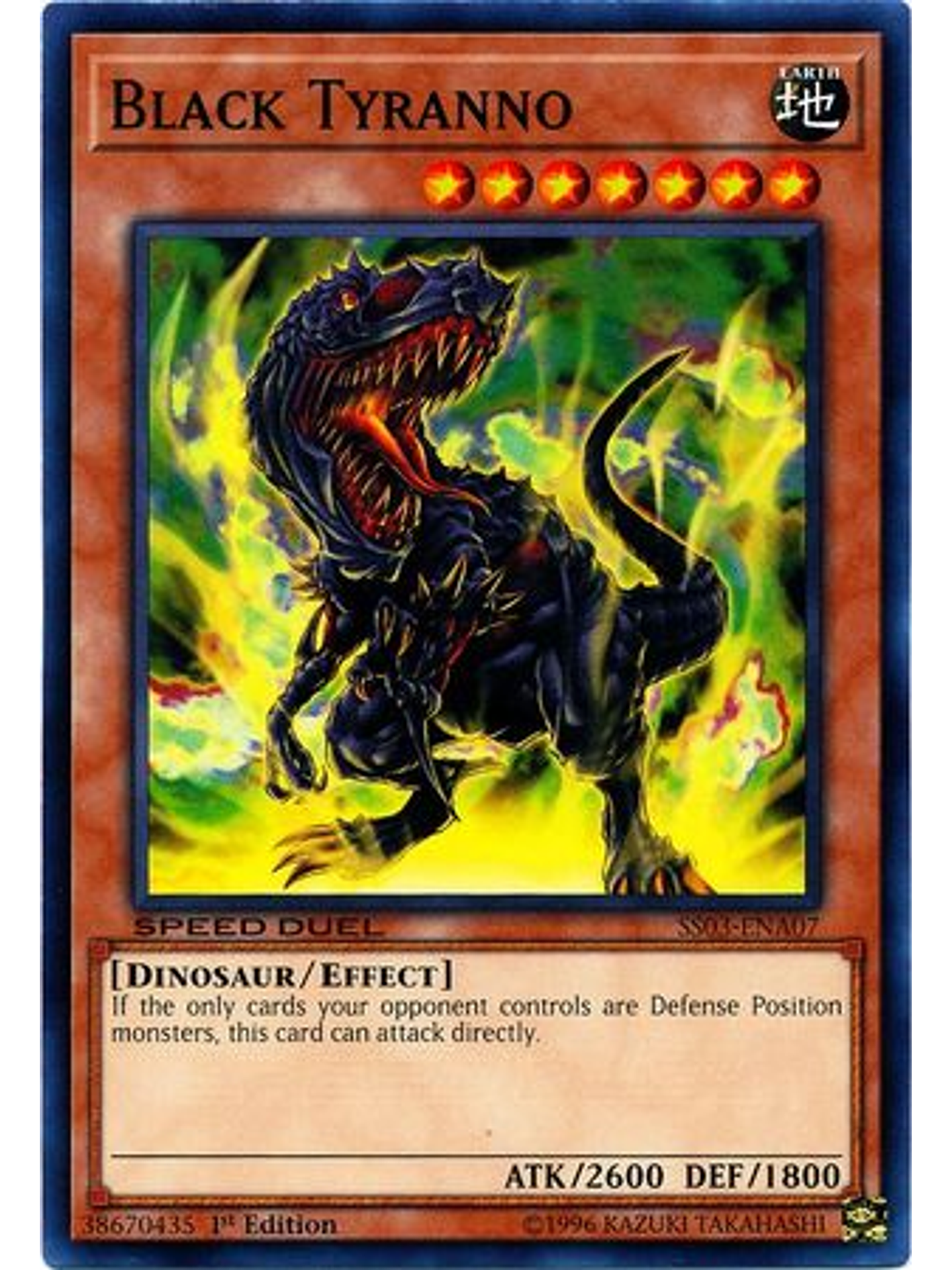 Black Tyranno - SS03-ENA07 - Common 1st Edition 1