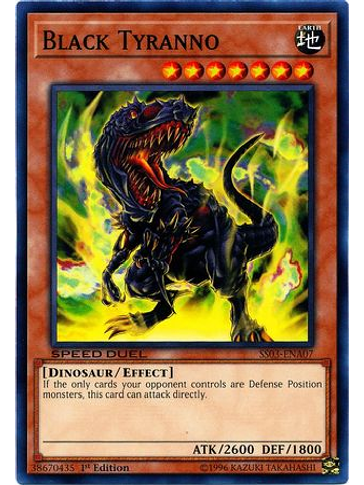 Black Tyranno - SS03-ENA07 - Common 1st Edition 1