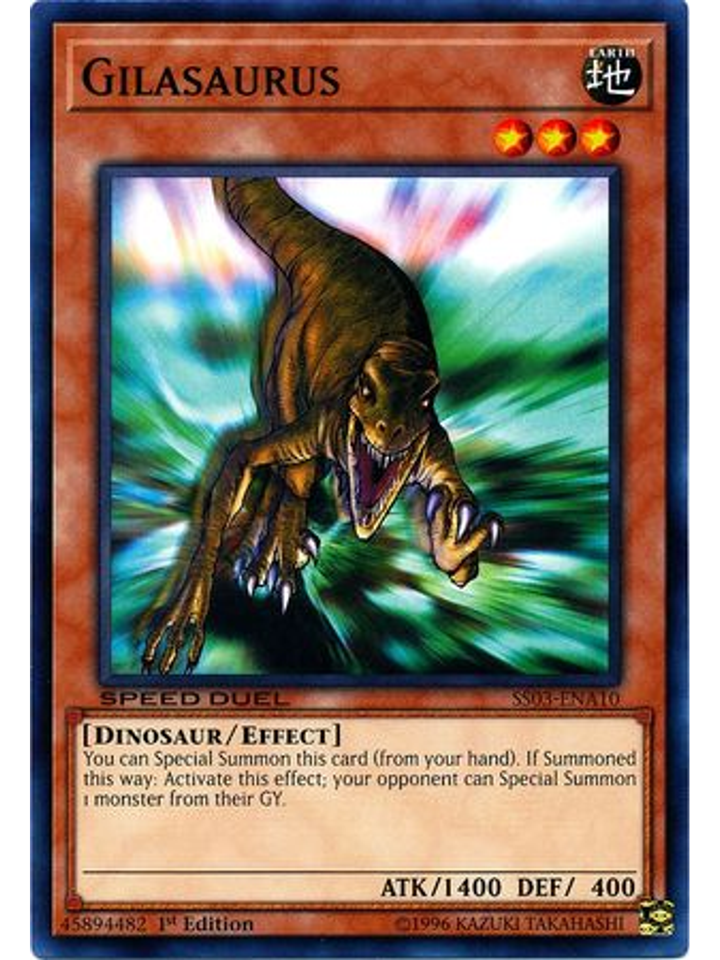 Gilasaurus - SS03-ENA10 - Common 1st Edition 1