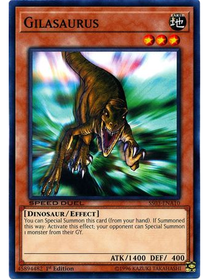 Gilasaurus - SS03-ENA10 - Common 1st Edition 1