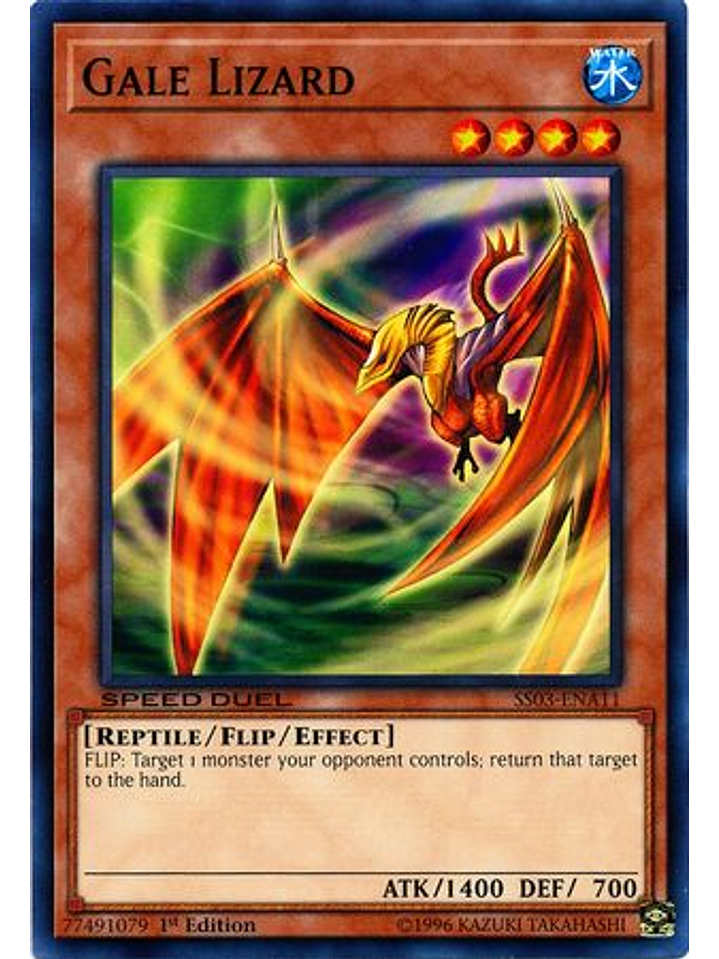 Gale Lizard - SS03-ENA11 - Common 1st Edition 1