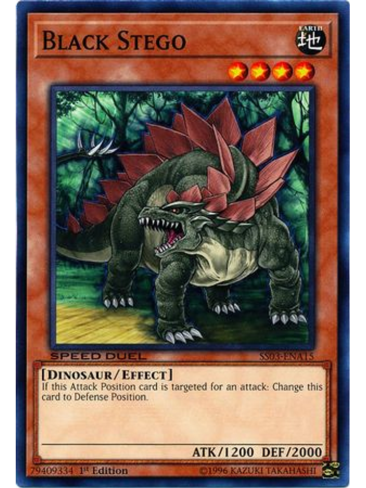 Black Stego - SS03-ENA15 - Common 1st Edition 1