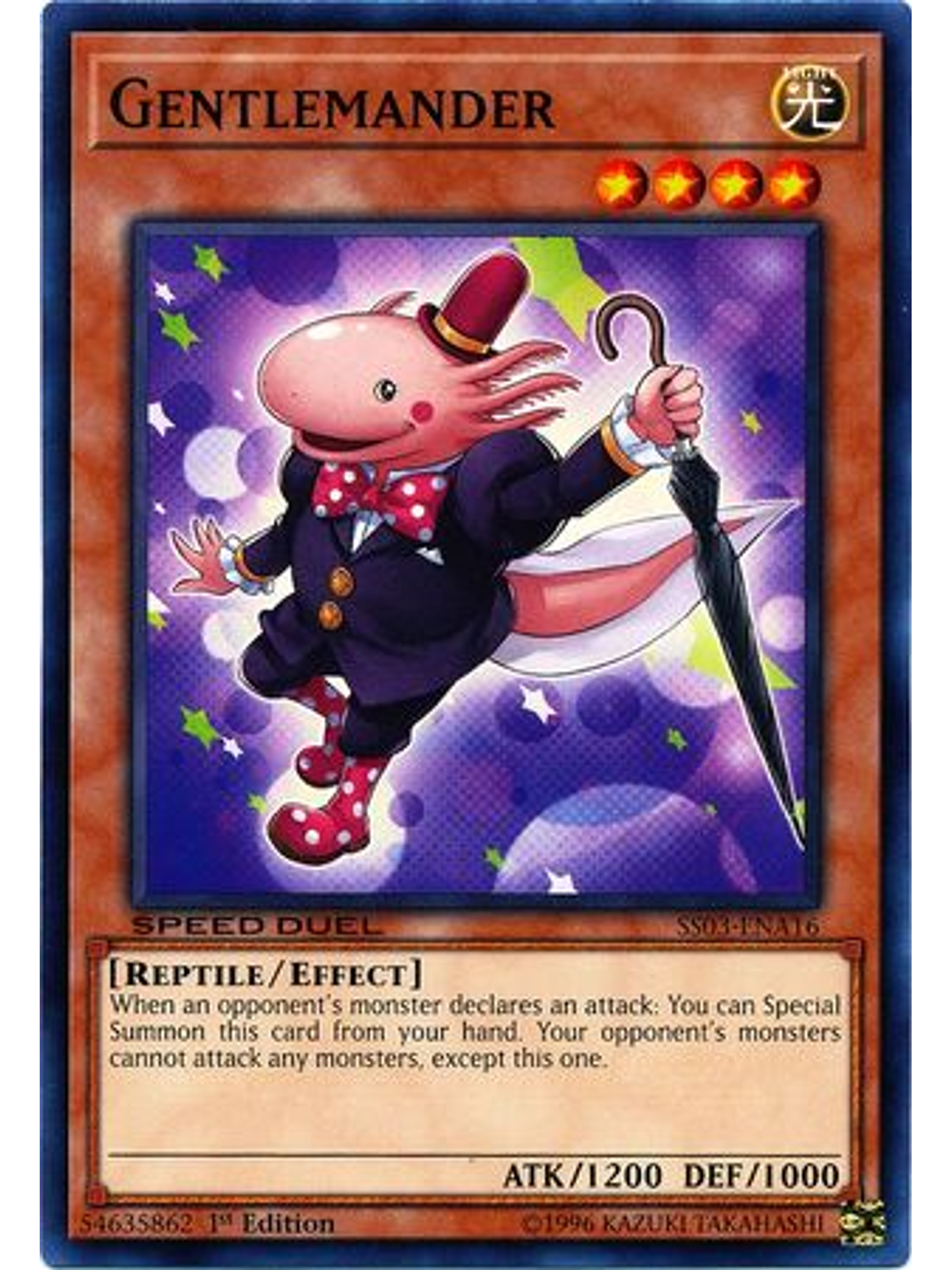 Gentlemander - SS03-ENA16 - Common 1st Edition 1