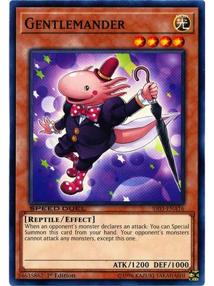 Gentlemander - SS03-ENA16 - Common 1st Edition 1