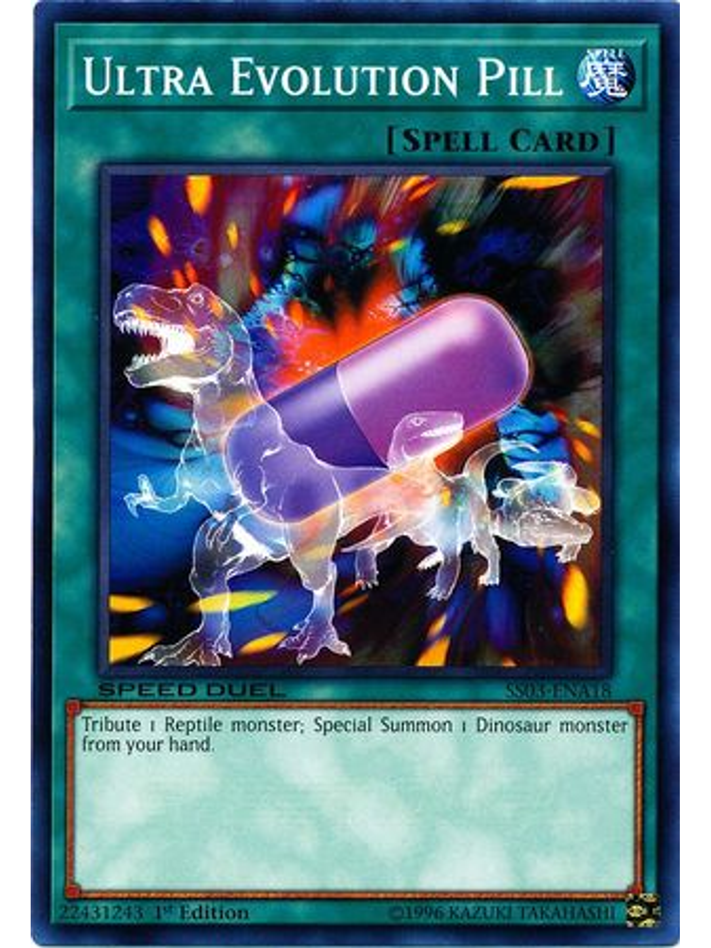 Ultra Evolution Pill - SS03-ENA18 - Common 1st Edition 1