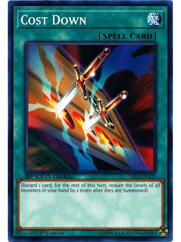 Cost Down - SS03-ENA20 - Common 1st Edition 1