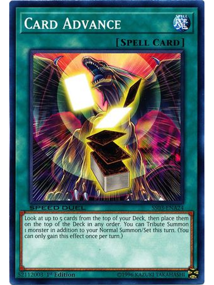 Card Advance - SS03-ENA24 - Common 1st Edition 1