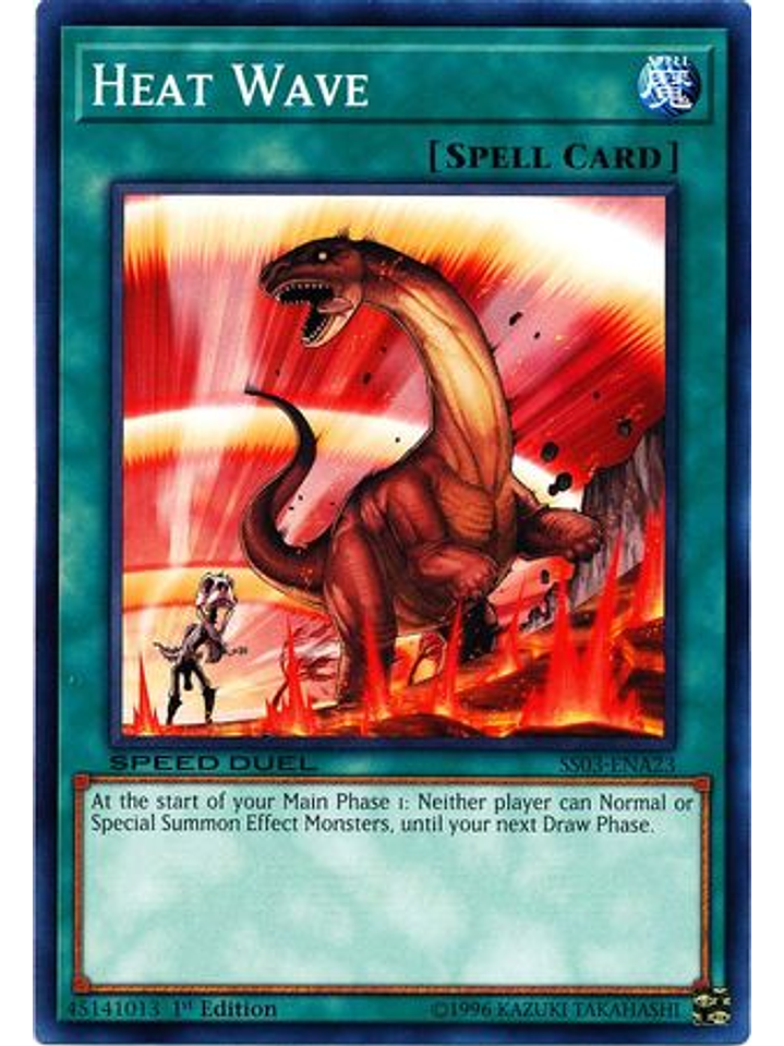 Heat Wave - SS03-ENA23 - Common 1st Edition 1