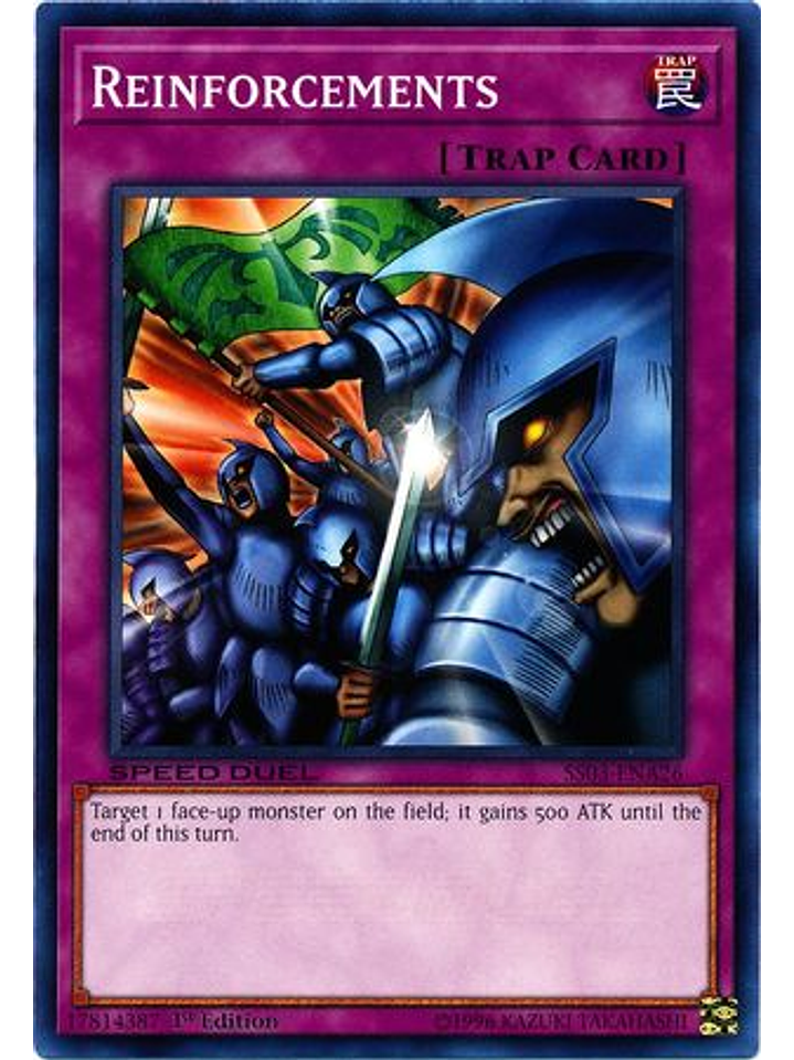 Reinforcements - SS03-ENA26 - Common 1st Edition 1