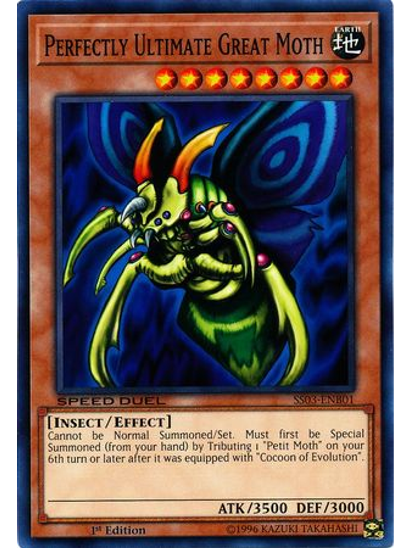 Perfectly Ultimate Great Moth - SS03-ENB01 - Common 1st Edition 1