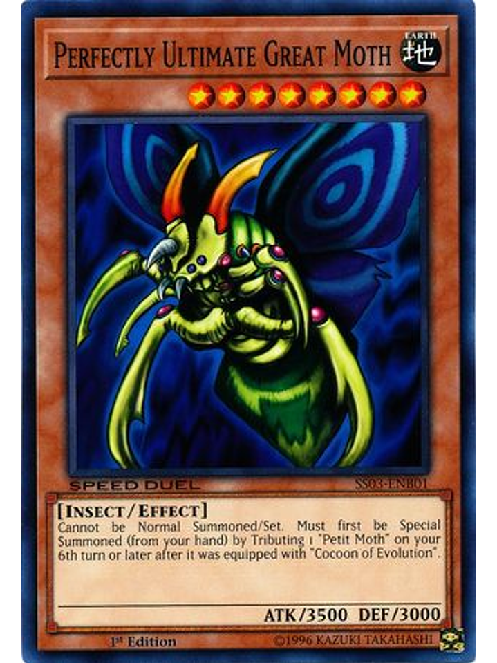 Perfectly Ultimate Great Moth - SS03-ENB01 - Common 1st Edition 1