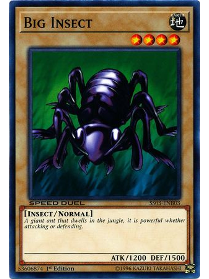 Big Insect - SS03-ENB03 - Common 1st Edition 1
