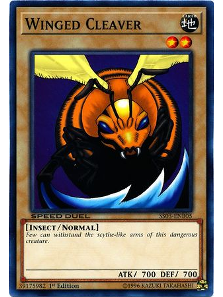 Winged Cleaver - SS03-ENB05 - Common 1st Edition 1