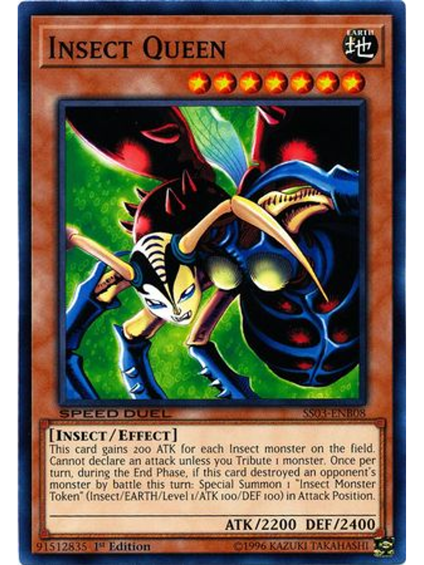 Insect Queen - SS03-ENB08 - Common 1st Edition 1