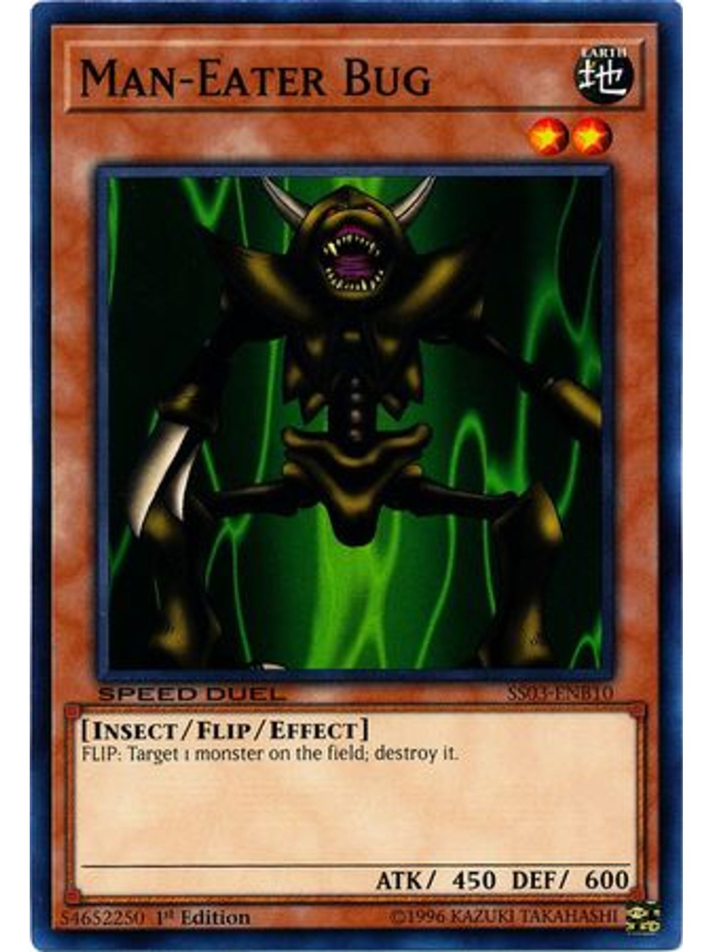 Man-Eater Bug - SS03-ENB10 - Common 1st Edition 1