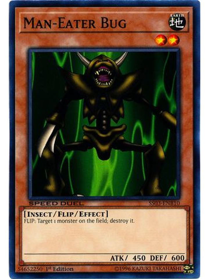 Man-Eater Bug - SS03-ENB10 - Common 1st Edition 1