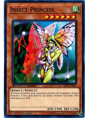 Insect Princess - SS03-ENB12 - Common 1st Edition