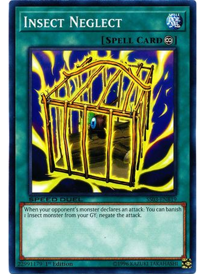 Insect Neglect - SS03-ENB19 - Common 1st Edition 1