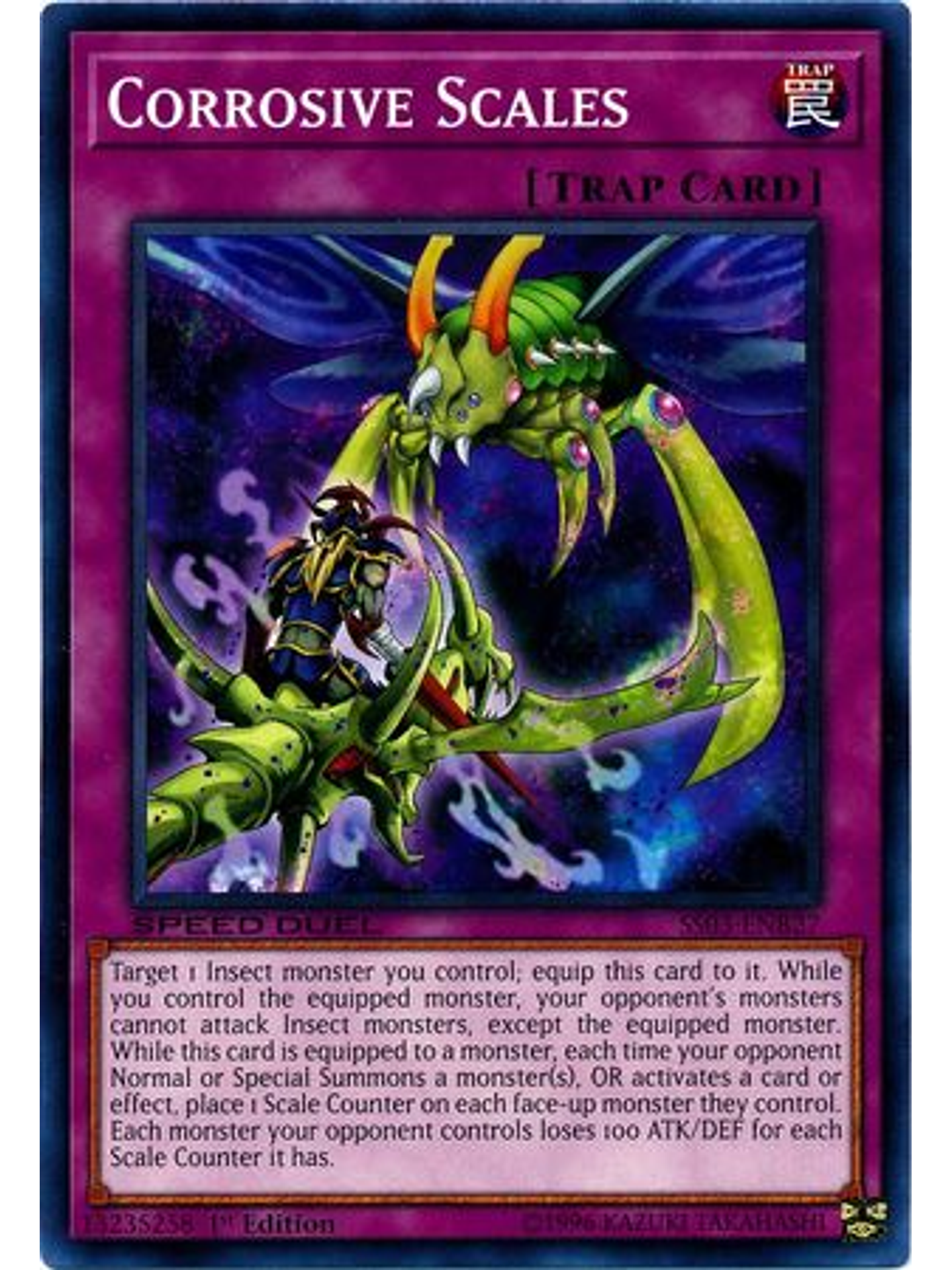 Corrosive Scales - SS03-ENB27 - Common 1st Edition 1