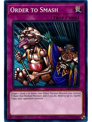 Order to Smash - SS03-ENB29 - Common 1st Edition