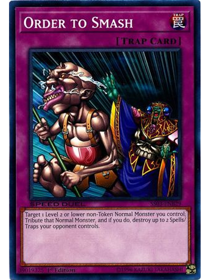 Order to Smash - SS03-ENB29 - Common 1st Edition 1