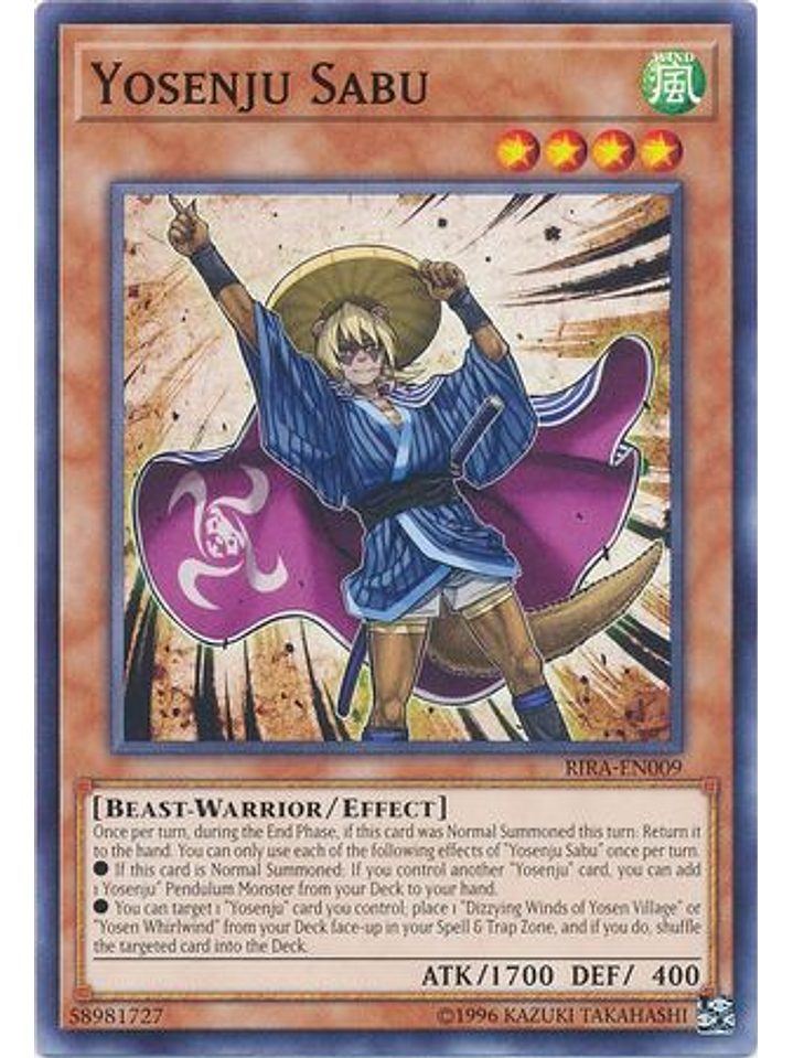 Yosenju Sabu - RIRA-EN009 - Common Unlimited 1