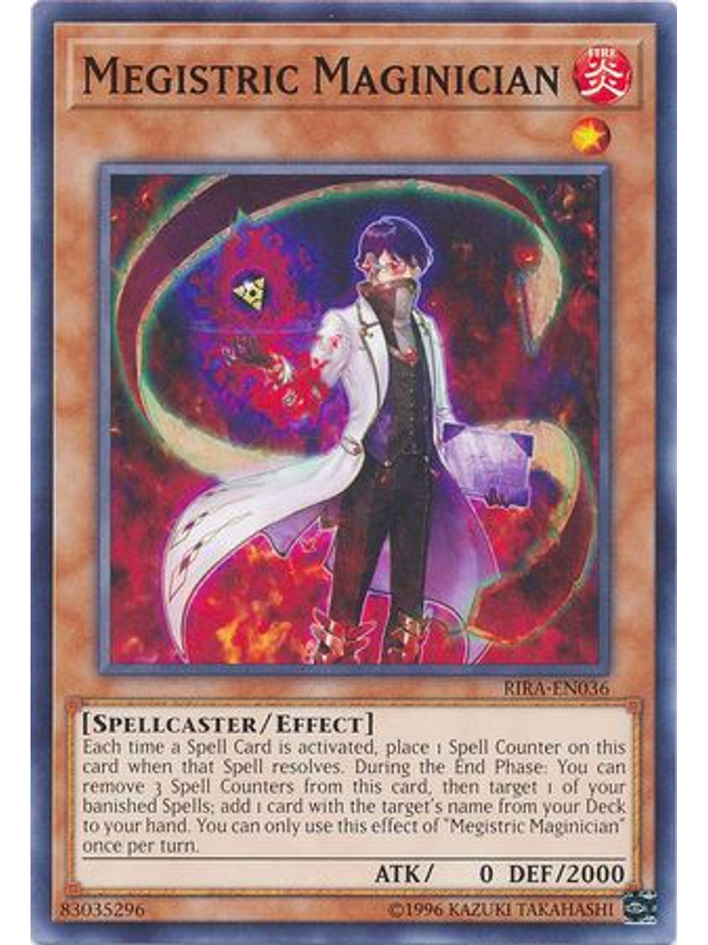 Megistric Maginician - RIRA-EN036 - Common Unlimited 1