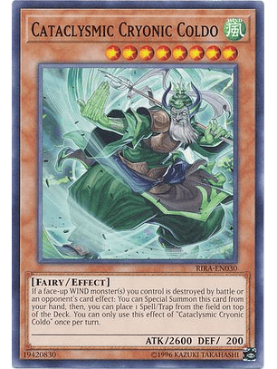 Cataclysmic Cryonic Coldo - RIRA-EN030 - Common Unlimited