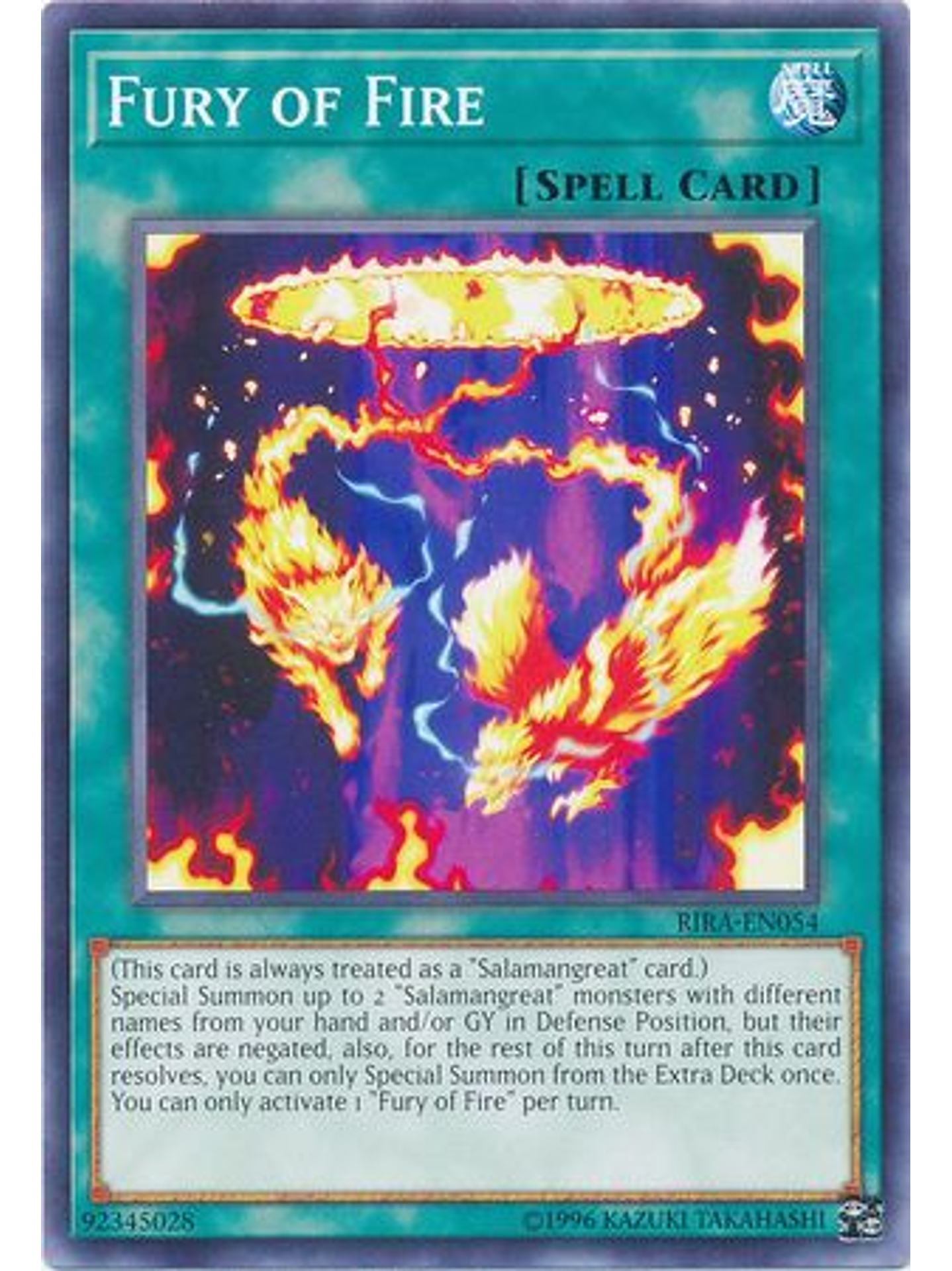 Fury of Fire - RIRA-EN054 - Common Unlimited 1