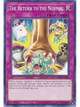 The Return to the Normal - RIRA-EN075 - Common Unlimited