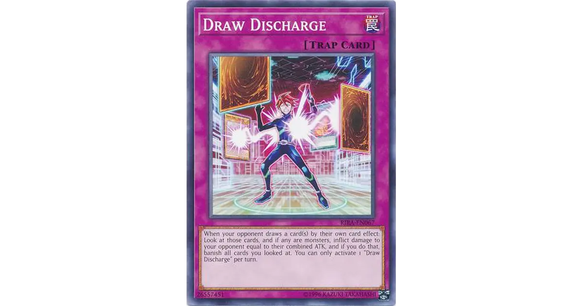 RIRA-EN067 Draw Discharge | 1st Edition | Common Card YuGiOh! TCG