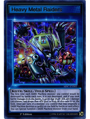 Heavy Metal Raiders - SBSC-ENS01 - Ultra Rare 1st Edition